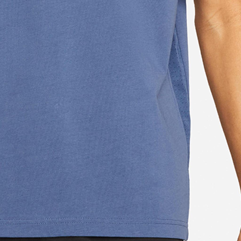 New Nike T Shirt Men's Mysterious Deep Sea Blue DM6586-410