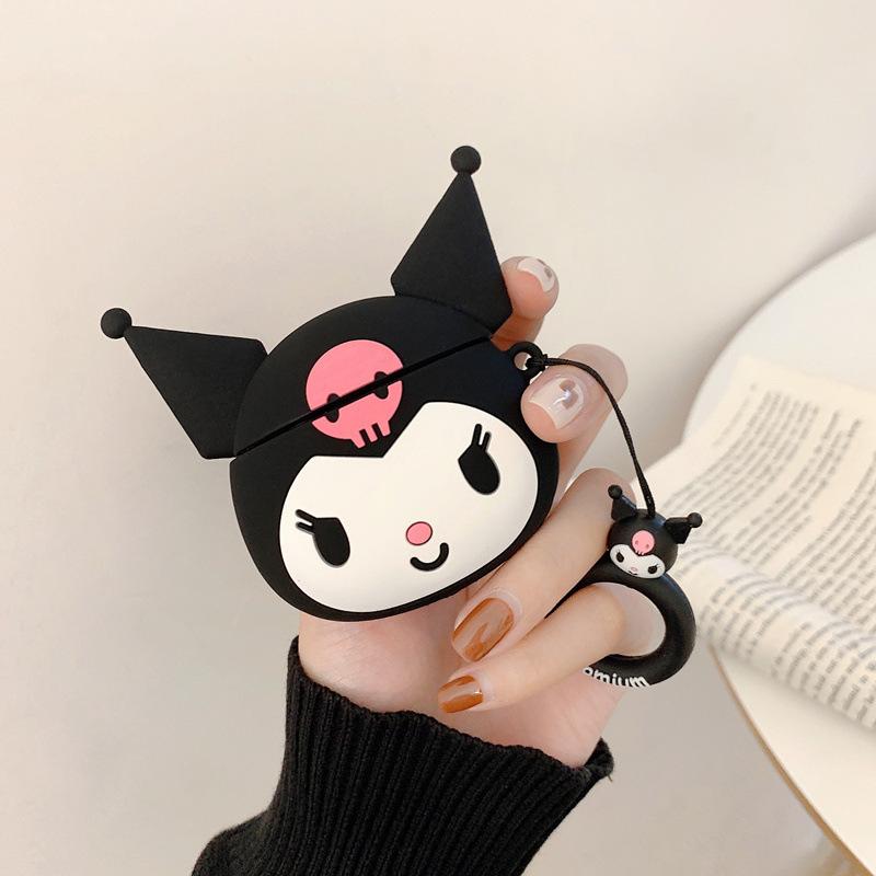 Applicable AirPods 1 Protective Case Cute Cartoon Silicone 1st Generation 1st Generation 4th Generation New 3rd Generation Apple Wireless Earphone Cas