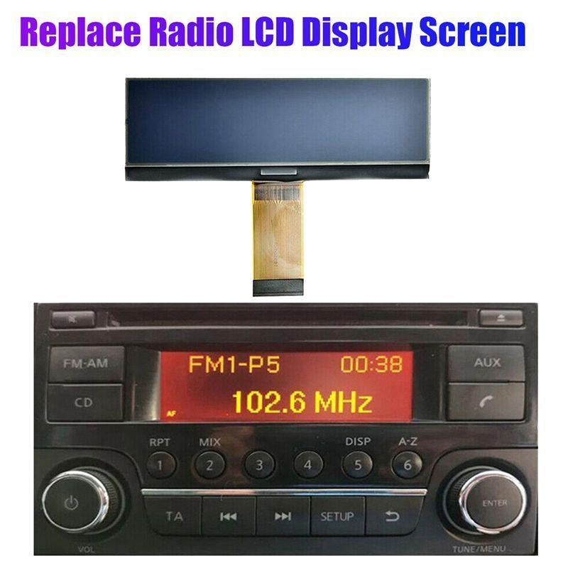 CD Player Radio LCD Display For Nissan Juke Qashqai X-Trail Frontier Note Navara Equator