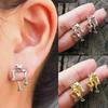 New Products, Retro Frog Stud Earrings, Jewelry, Exaggerated Personalized Stud Earrings, for Customization