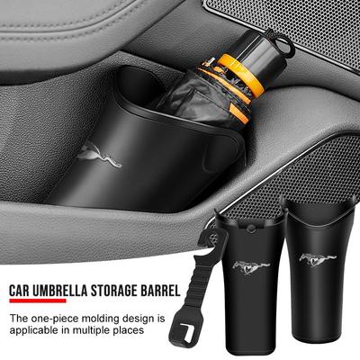 Multi-Functional Portable Car Umbrella Storage Bucket Tools For Focus Mondeo Kuga Fiesta MK7 Escort Explorer Edge 2 4 MK2 MK4
