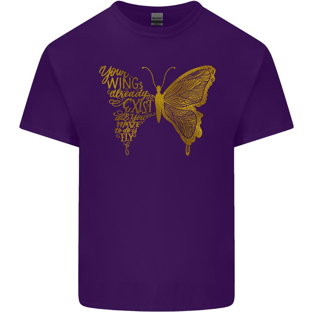 Butterfly Inspirational Quote Rhopalocera Unisexs Light Cotton TShirt