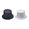 Mini Top Hat 9cm EVA Baby Toppers for Dolls Crafts Black/White Pet Costume Accessory