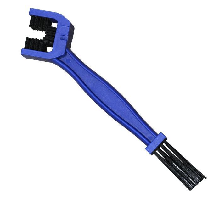 Electric Vehicle & Motorcycle Chain Cleaning Brush - Three-Sided Large Brush for Bicycle and Road Bike Cranksets