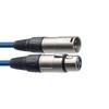 Stagg SMC10 CBL 10m XLR to XLR Microphone Cable - Blue