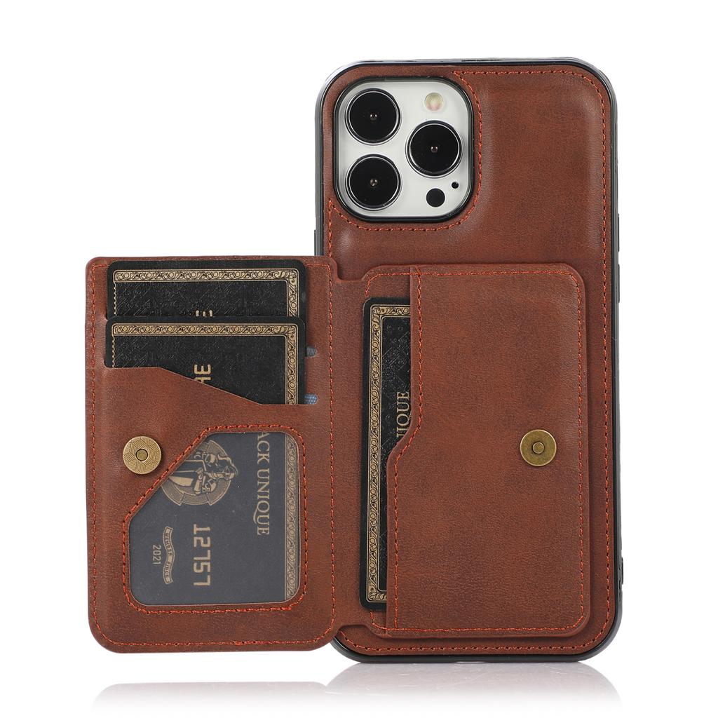 Card Phone Case for iPhone 15 14 13 12 11 Xr 7 8plus 6s Magnetic Case