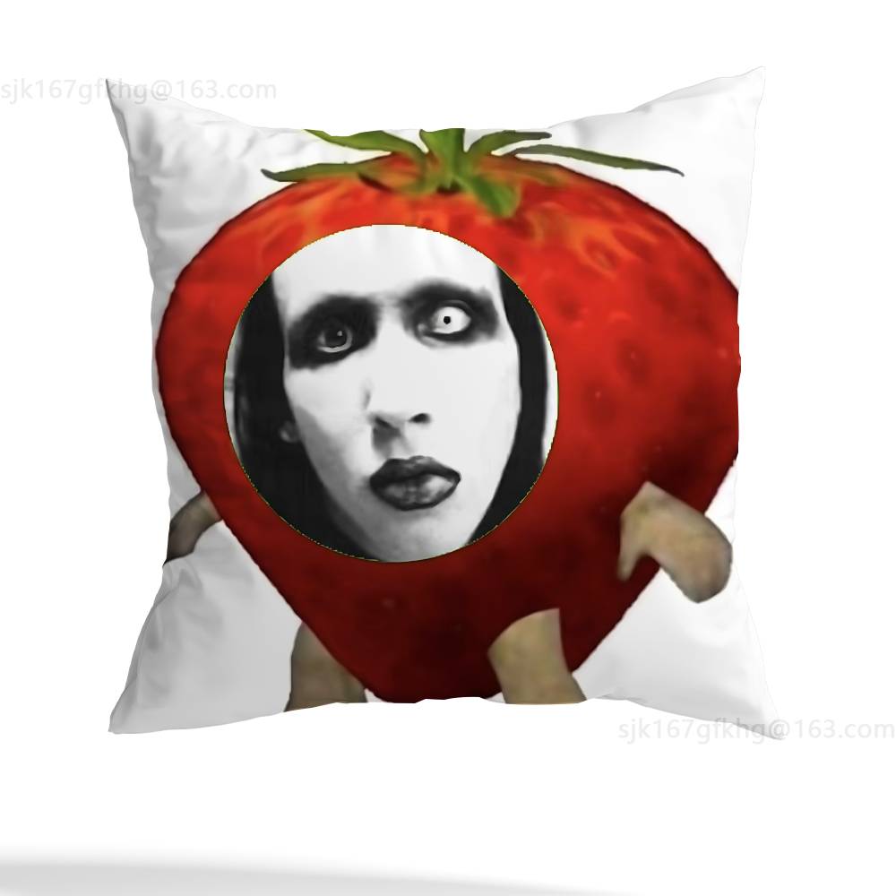 M-Marilyn Manson povlak na polštář obývací pokoj potah na polštář pohovky ložnice potah na polštář postele domácí dekorace