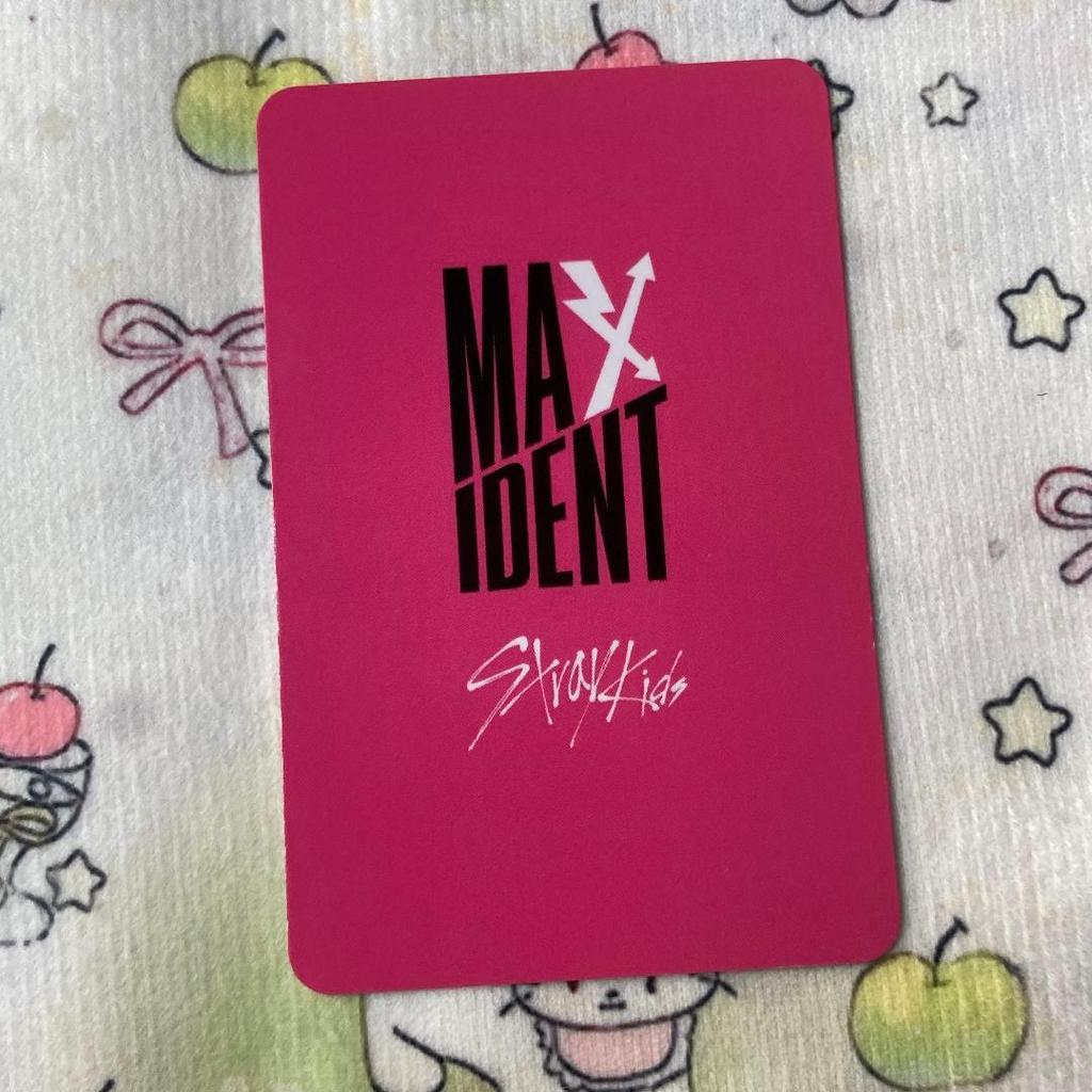 [USED] AIEN Public Broadcast StrayKids MAXIDENT Stray Kids Sanok Trading Card