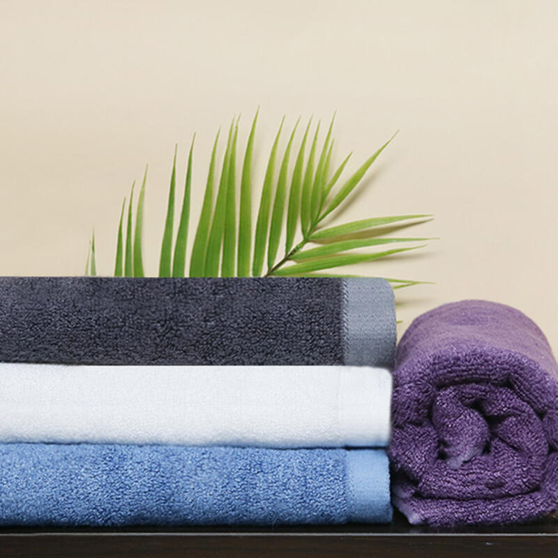 Fluffy Chloe Premium Bamboo Towels 40 count 180g (20 sheets) Purple