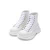 Alexander Mcqueen Tread Slick Fashion Platform Shoes Women's White 633900WHZ629071