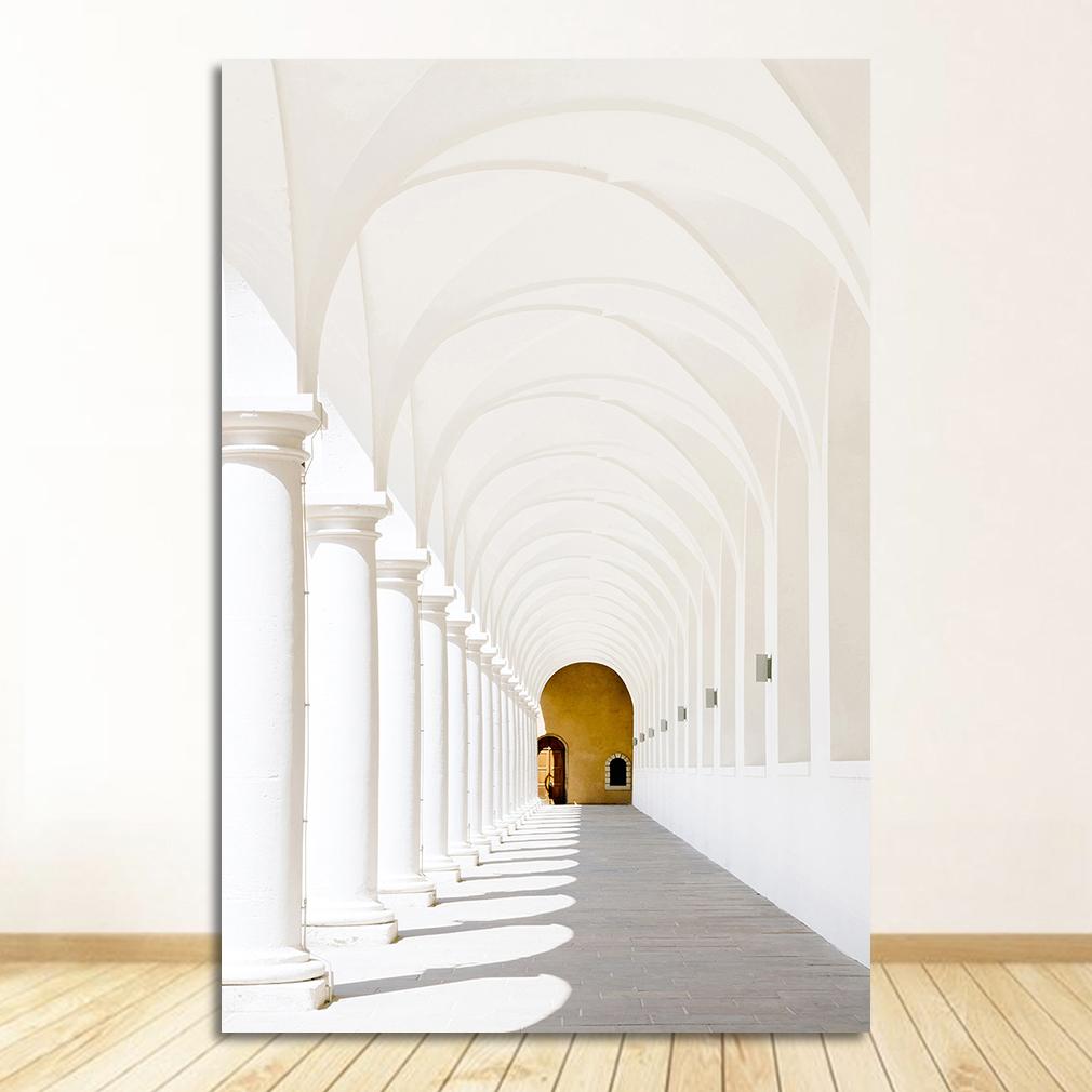 Poster Architettura Famosa Mondo Immagini Artistiche Stampate Soggiorno Pittura su Tela Arredamento Casa Moderno Nordico Marocco Porta Vintage