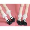 A Pair of Blyth Doll Lace Socks Cute Long White Sock for Blythe Licca Azone OB24 Pullip 1/6 Dolls Accessories Children Gifts
