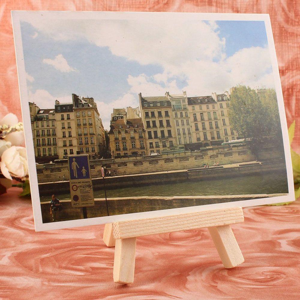 Suport Card de Masă Nuntă Șevalet Desen Artizanal Suport Afișare Artă Mini Șevalet din Lemn pentru Artist