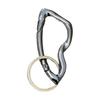 Keychain Hook Durable Spring Movement Handmade Knotted Pendant Handcrafted Rotating Rope Hook Keyring Accessory
