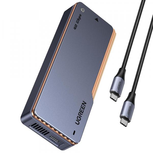 Oem Grau M.2 Nvme Ssd-Gehäuse Mit Aktiver Kühlung, Usb 4.0 (40 Gbit/S) – - Bild 6