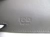 Authentic FENDI Gray Red Leather Bifold Bil Wallet Compact Wallet #b175  Certified - Refurbished