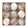 Christmas Ball Ornaments Set Multi Styles Not Easy To Deform Lightweight Ball Suitable for Holiday Wedding Party