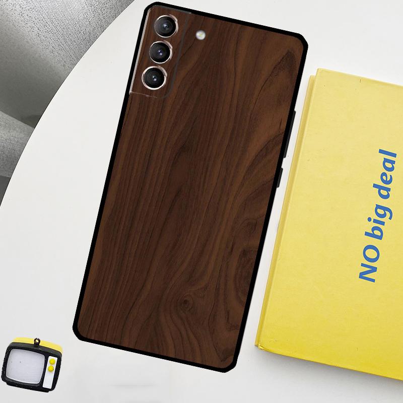 Oak Wood Texture Pattern Case For Samsung Galaxy S23 Ultra S22 S21 S20 FE Note 20 Ultra S8 S9 S10 Note 10 Plus Cover