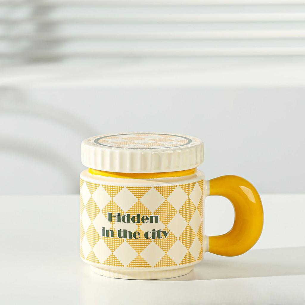 Creative Flower Ceramic Cup Niche High End Coffee Cup Light Luxury Mug High Value Water Cup Camellia Cup Gift
