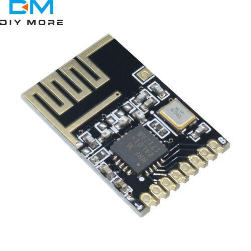 1pcs Mini NRF24L01 RF Wireless Module Mini Version Power Enhanced Version SMD Receiver Transceiver Board No PIN 5V 2.4GHz 1.27MM