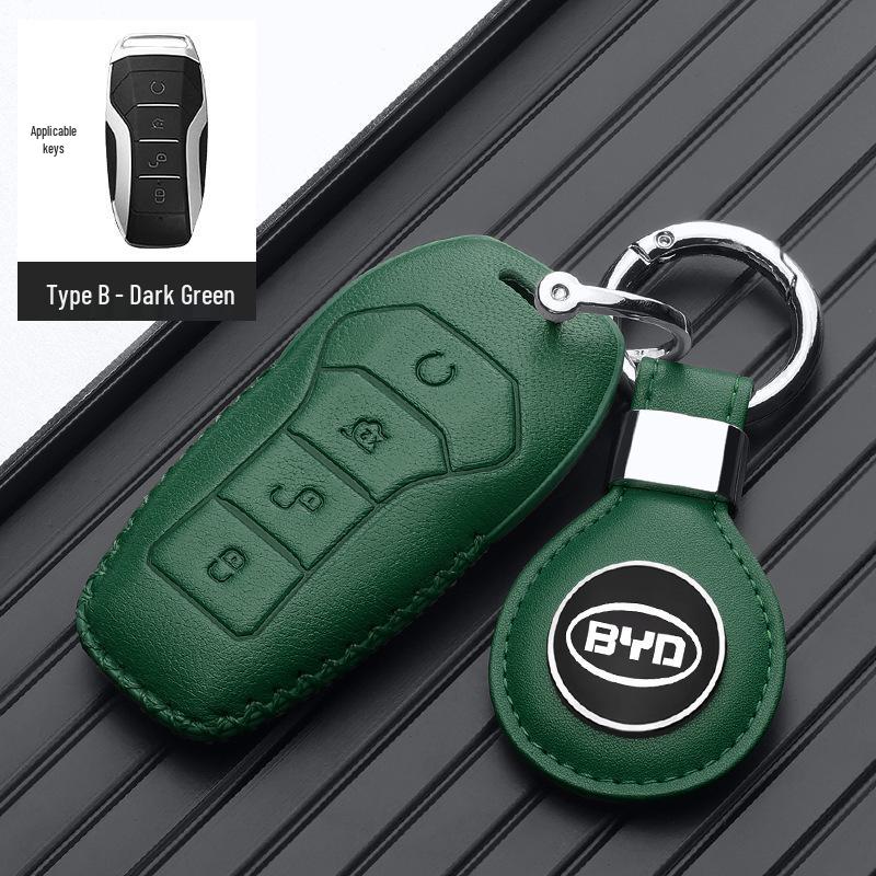 BYD Han Key Case for Women: Compatible with Dolphin, Qin, Song Plus, Yuan Pro, and Tang Models