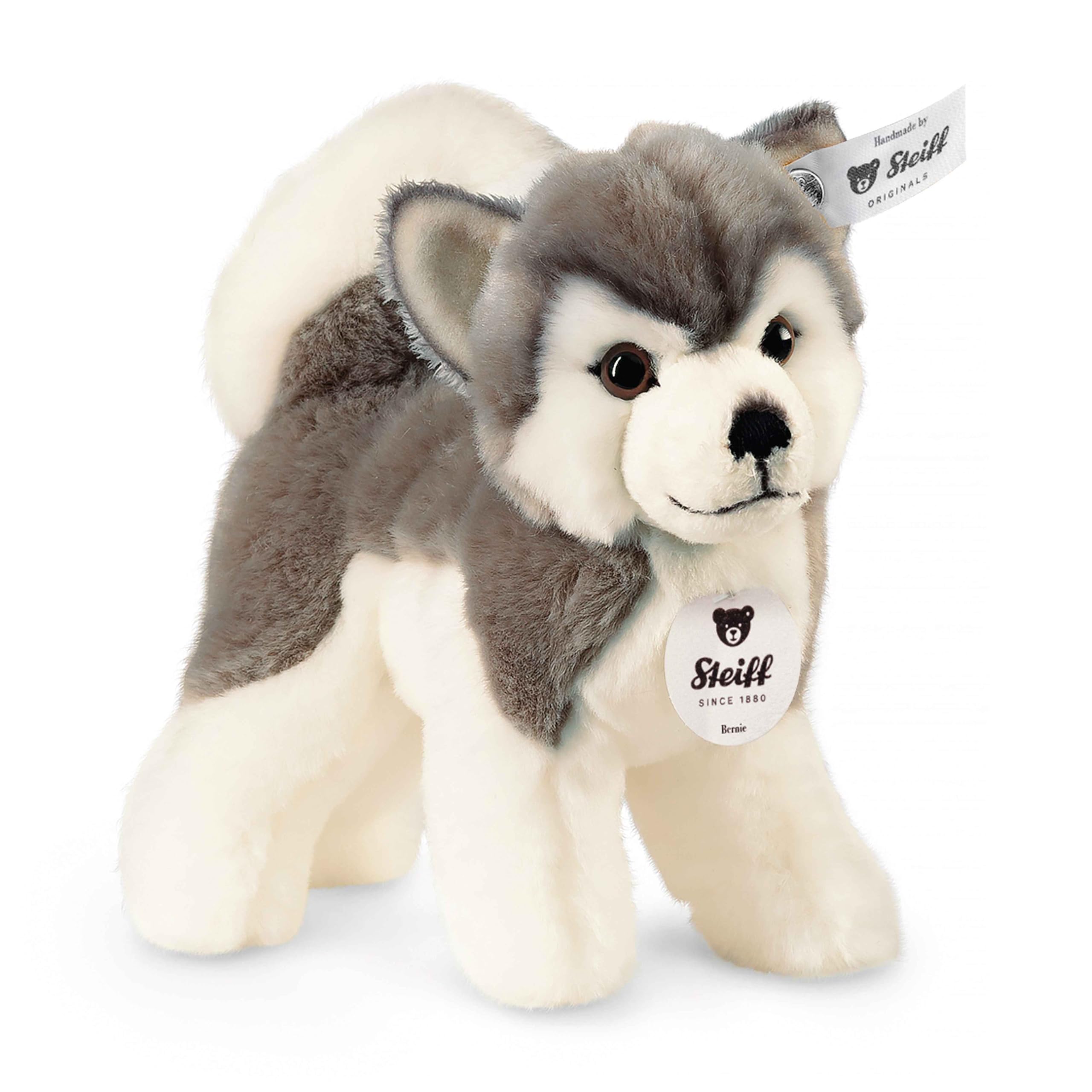 

Steiff Kids Barney the 104985 Husky, 17cm, серый