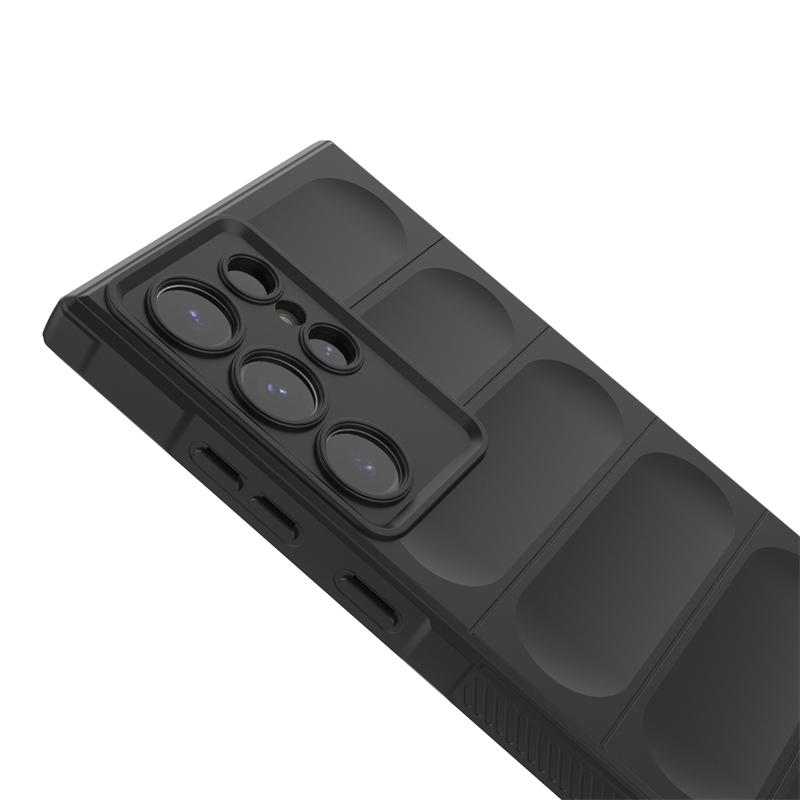 For Samsung Galaxy S24 Ultra Case Silicone Cover Samsung S24 Ultra S23 S22 S21 FE Cover Shockproof Rubber Protect Phone Case