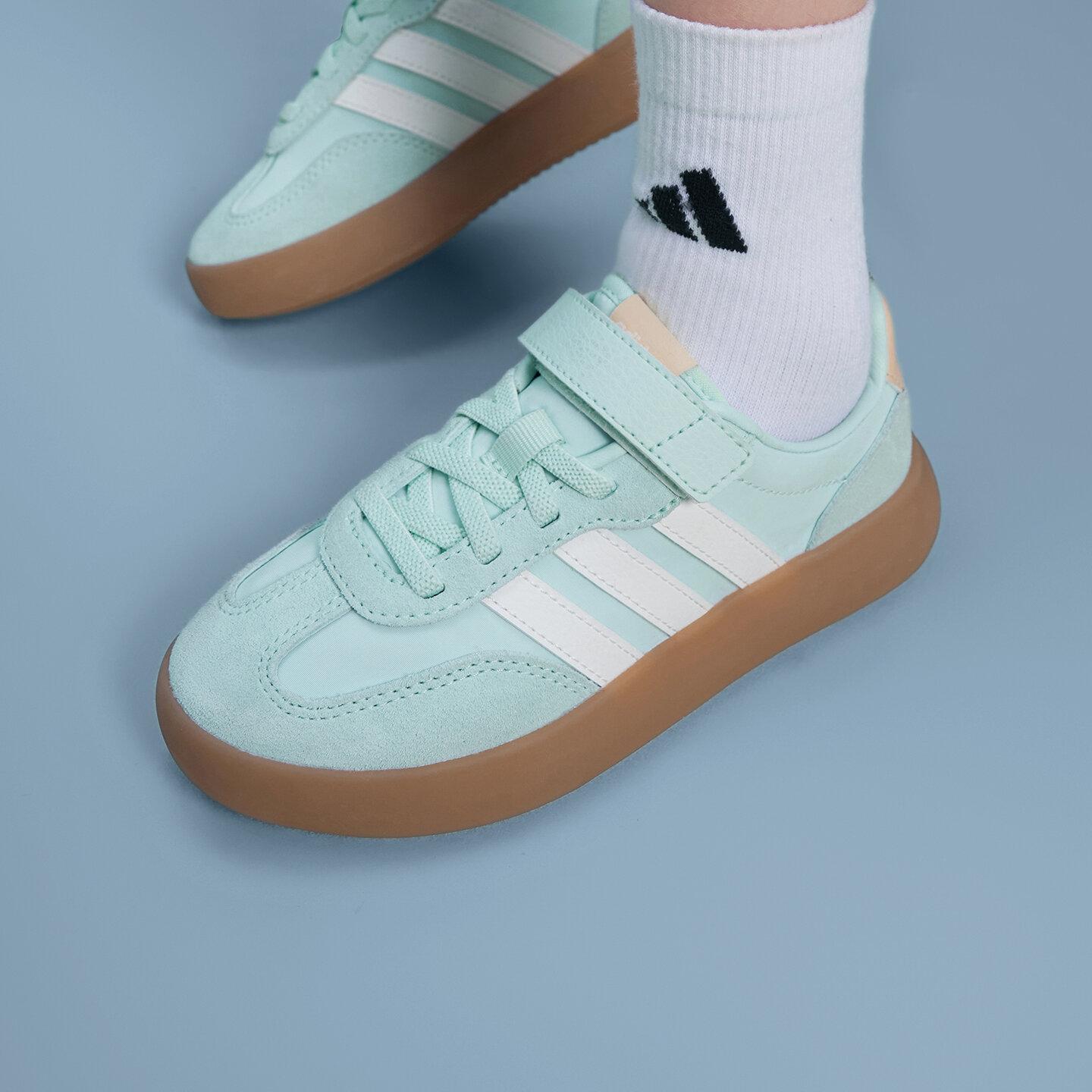 Adidas BARREDA DECODE Low top Kids Skateboarding Shoes Blue White 29