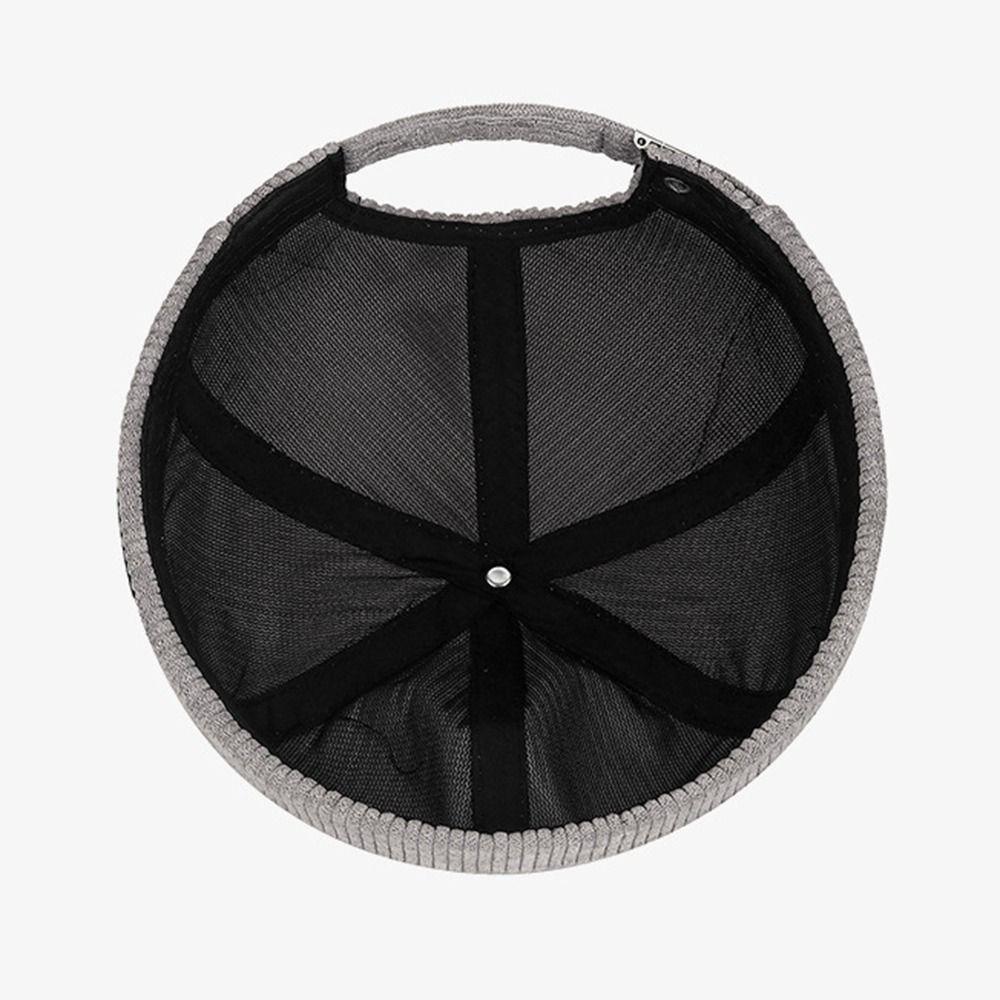 Corduroy Vintage Docker Cap Adjustable Hip Hop Hat Multipurpose Landlord Hat Outdoor