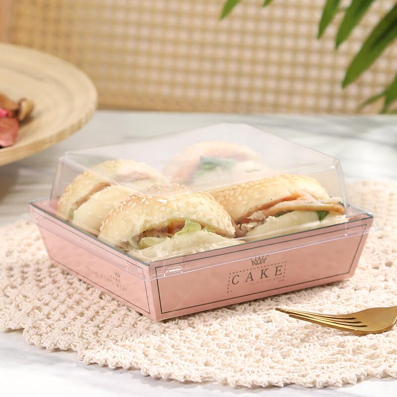 Disposable Square Transparent Food Containers