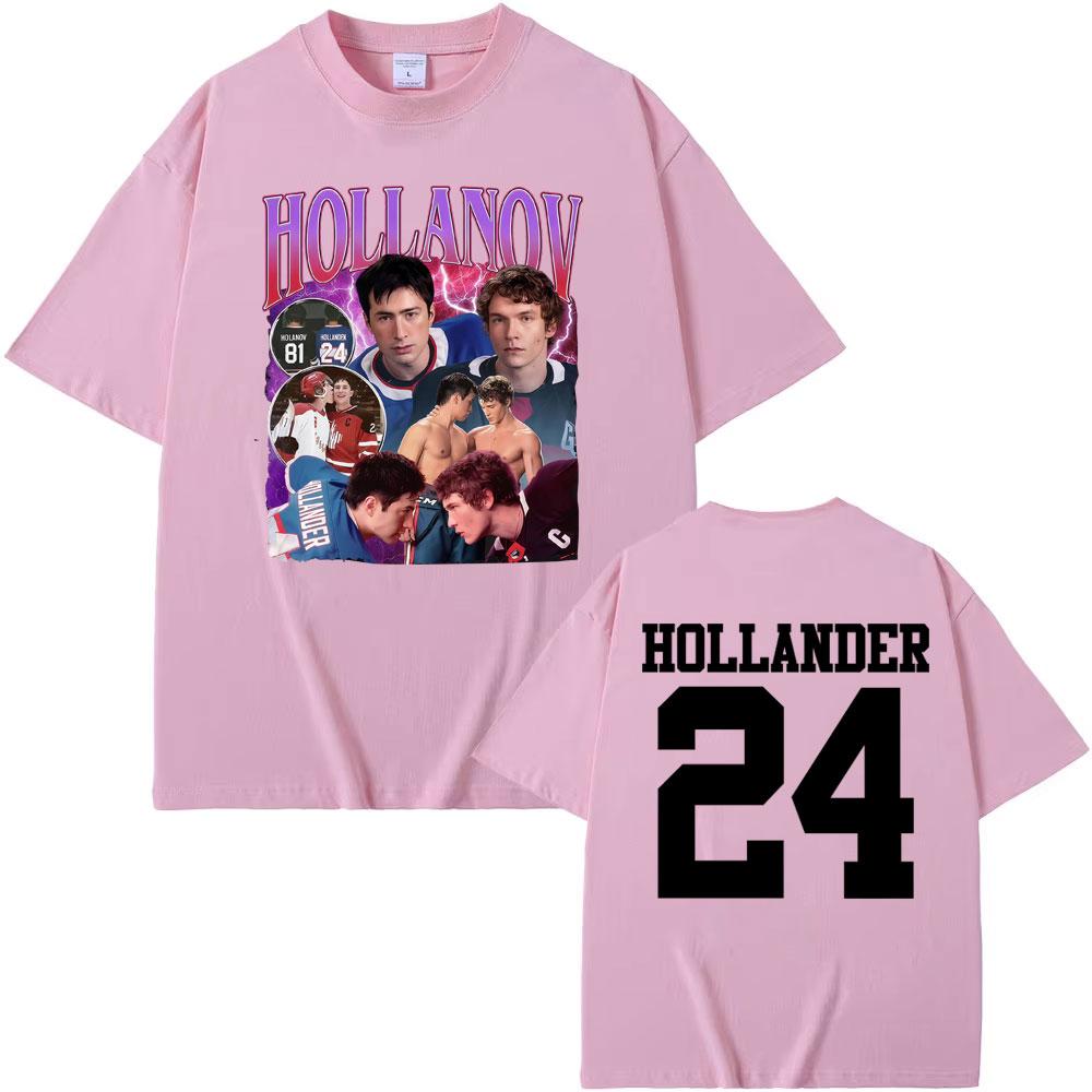 Shane Hollander Ilya Rozanov Heated Rivalry T Shirts Men Women Harajuku Style Summer T Shirt Cozy Short Sleeve Oversized TShirt