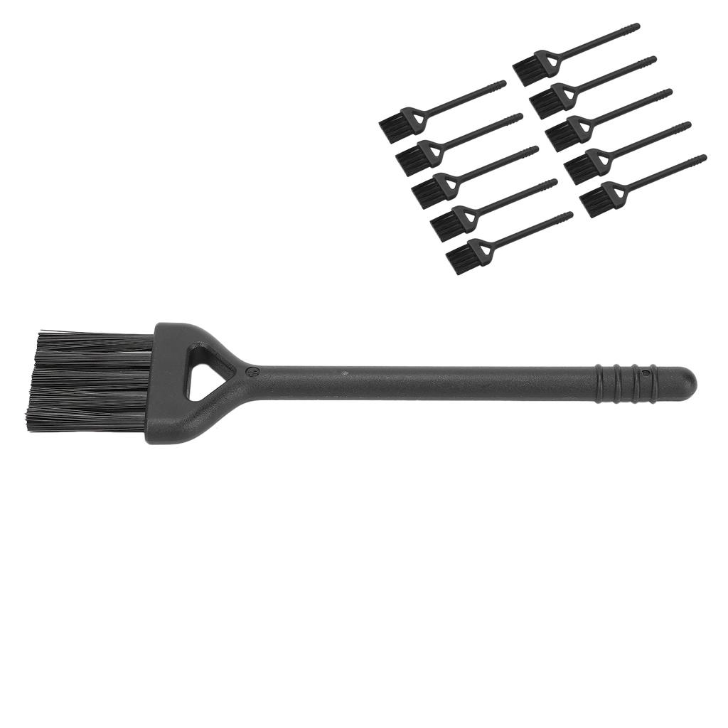 10pcs Electric Shaver Cleaning Brushes Set Nylon Hair Handle Machine Cleaning Brush Black