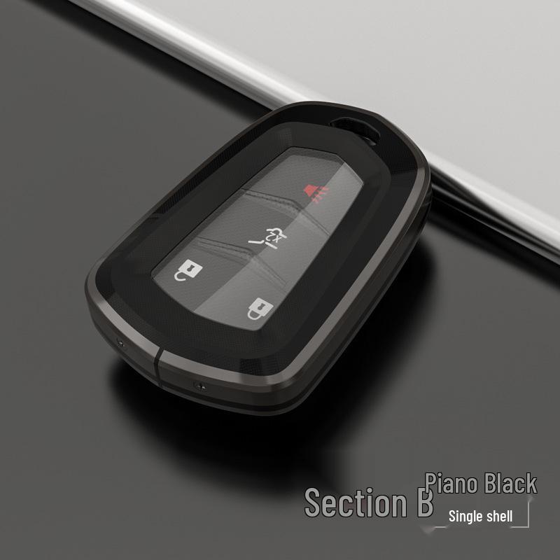 TPU Full-Cover Key Fob Shell for Cadillac XT5, CT5, XT4, XT6, XTS, ATSL
