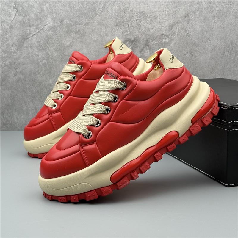 Fashion Vintage Fashion 2025 New Men's Lace Up All Match Mixed Colors Causal Shoes Flats Male Sports Walking Sneakers  Zapatillas Hombre