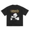 Nekrounisextix Fanart Psychobilly Horrorpunk Gothabilly Kurzarm T-Shirt 100% Baumwolle T-Shirt