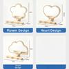 Wooden Parrots Mirror Toy Rod Shape Parrots Platform New Parrot Standing Perch  Cage Accessories