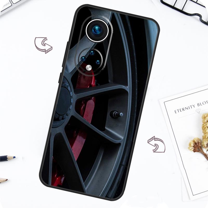 

Sports Car Wheel Tire Speed Case For Honor Magic 7 Lite 5 6 Pro Honor 200 50 70 90 Lite X8b X9a X8a X8 X9 X9c X9b Cover Honor Magic7 Pro