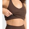 Gymshark Vital Seamless Neckholder-Tanktop Espresso Marl B2c9l Nbfb