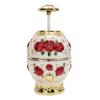 Toothpick Holder European Style Egg Shaped Automatic Pop Up Press Type Toothpick Dispenser for
