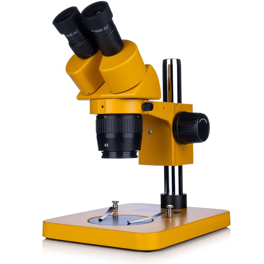 Rosfix Ganimedes S MSSP-B-PS1-O – Mikroskop Stereoskopowy Binokularowy | Zoom 20-40x | Optyka Greenough | Ergonomiczna Głowica 45° | Obrót 360°