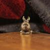 Brass 12 Zodiac Animal Head Sculpture Small Statue Desktop Ornaments Vintage Beast Figurines Mini Lucky Home Decorations Crafts