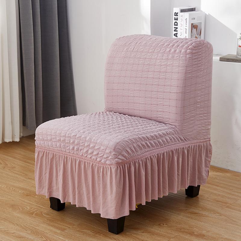Elastic Cationic Thickened Fat Chair Cover Without Armrests Hotel Restaurant Coffee Shop Chair Chair Cover