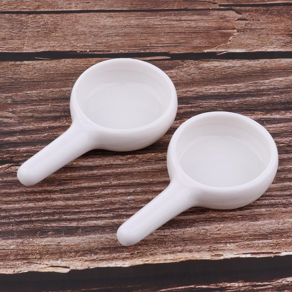 Pack of 2 Ceramic Essential Oil Warmer Burner Tea Light Scented Candles Holder Plate Plant Succulent Pot Flower Storage Tools