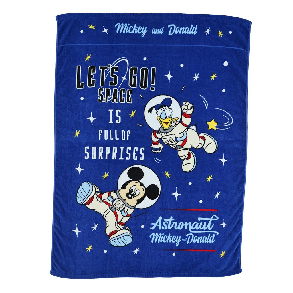 Marushin Disney Mickey Mouse Towel Cute Perfect for Girls and Perfect for Naptime in and Kindergarten Children's Blanket, 100% Cotton, Boys, Summer,