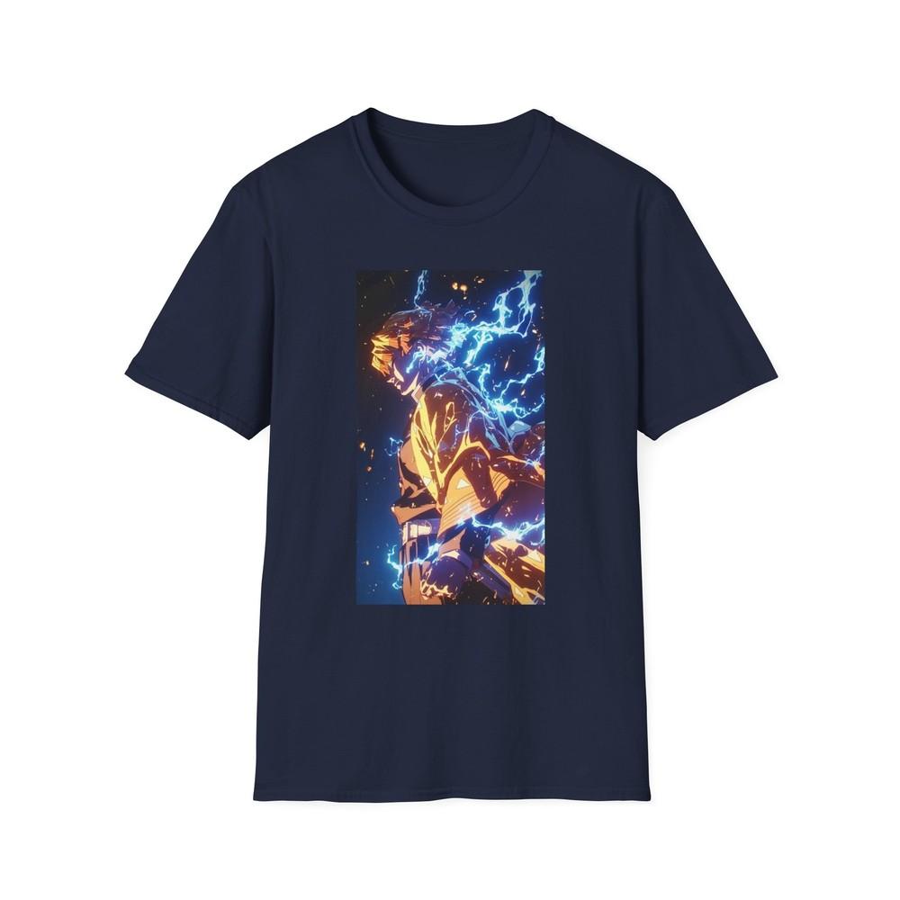 Demon Slayer Unisex Jl Anime TShirt Softstyle Zenitsu Agatsuma S