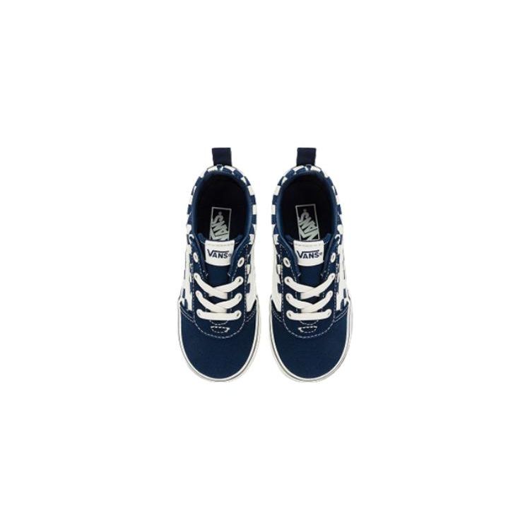 Vans Slip-On Versatile Comfortable Shock Absorbing Durable Low-Top Walking Shoes Baby Shoes Blue VN0A5KY8DTQ