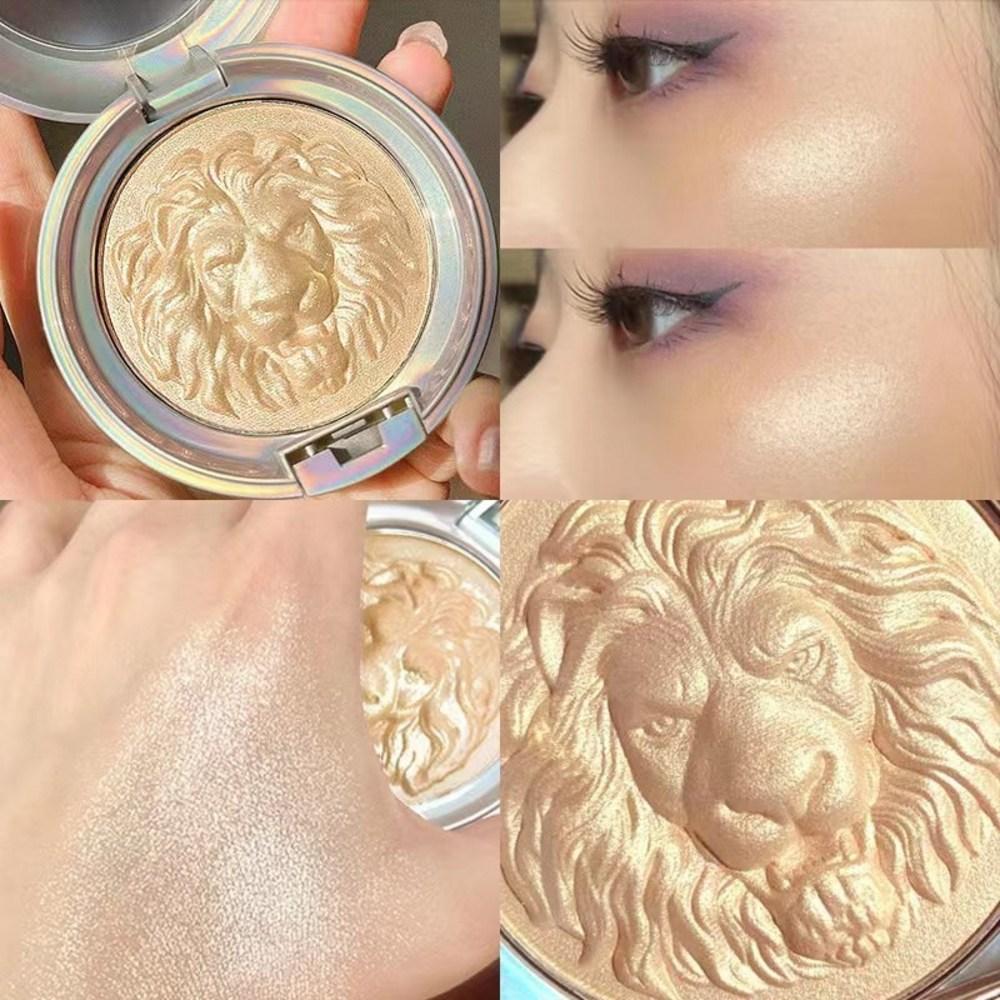 BLOWFISH FUGU D-002 Highlighter Sparkly Highlighter Ginger Highlighter 11.5g, 01#, 1 Piece