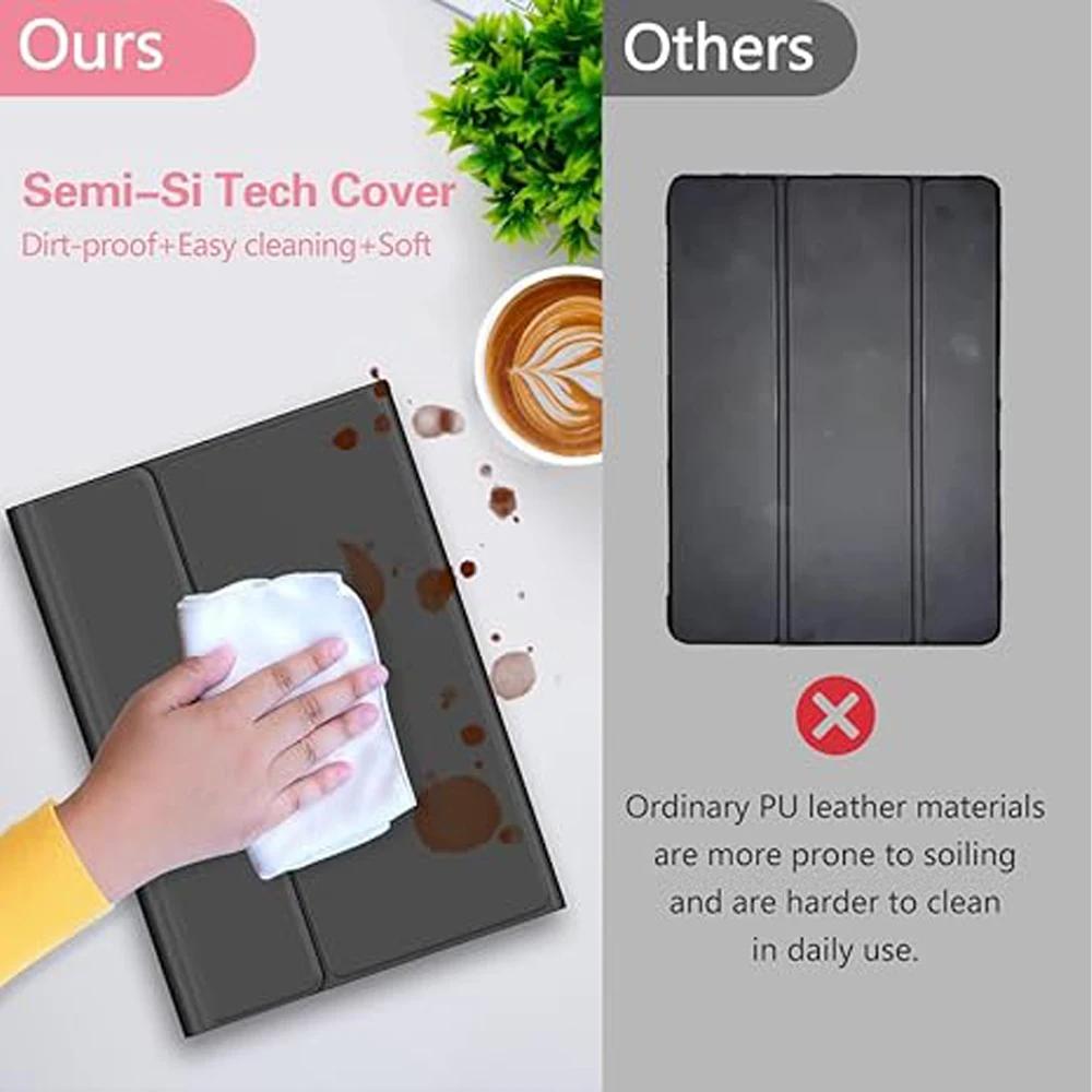 Für Samsung Galaxy Tab A11 8,7 Zoll Hülle, Für Samsung Galaxy Tab A11 8,7" SM-X130 SM-X133 SM-X135 Schutzhülle mit Tastatur