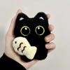 Cute Plush Big Eyed Black Cat Doll Pendant Girl Backpack Doll Pendants Couple Bag Keychain Phone Charms Bag Pendant Accessories