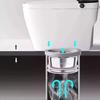 Stainless Steel Toilet Bowl Gaskets Anti Odor Extended Toilet Flange Thick Anti Leakage Toilet Seat Base Accessories